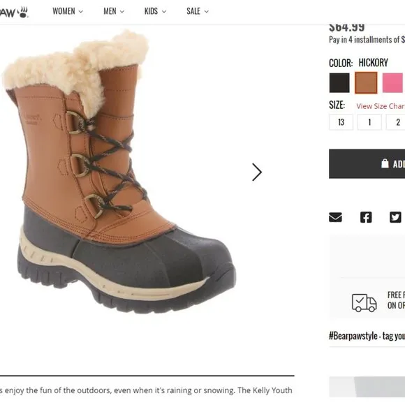 BearPaw boots
