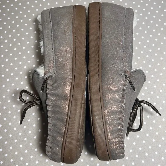 Bearpaw Moc II genuine Suede Slippers