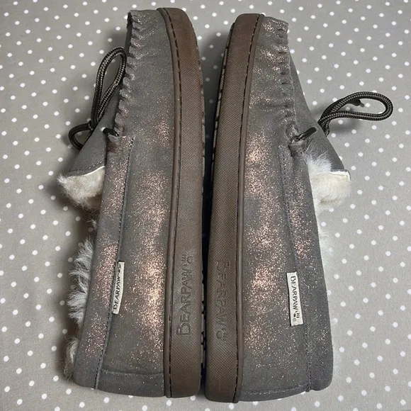 Bearpaw Moc II genuine Suede Slippers