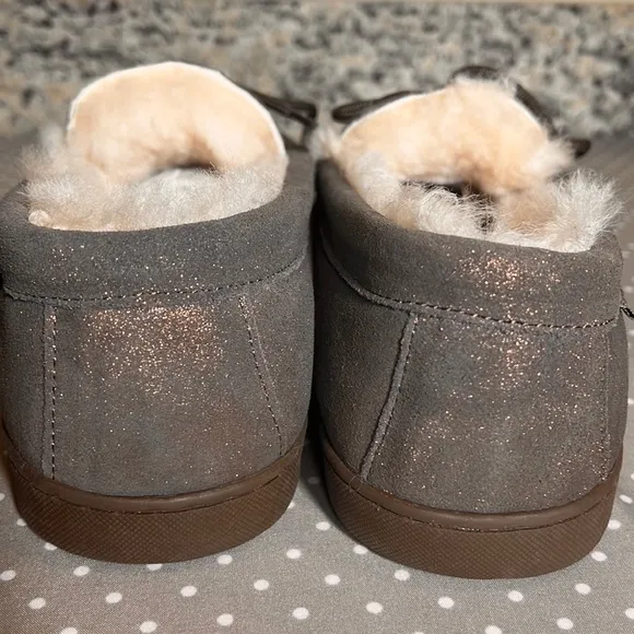 Bearpaw Moc II genuine Suede Slippers