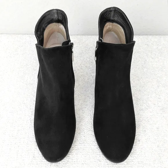 BeautiFeel Liana Ankle Boots Black Suede Heeled Bootie