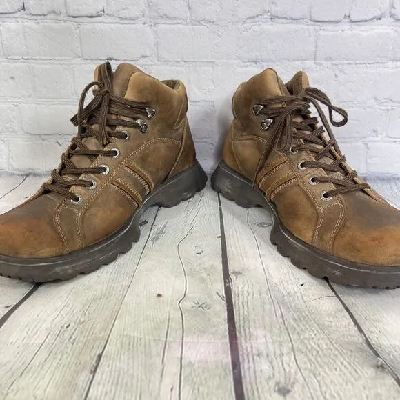 Bed Stu Chukka Boots Men Size 11 US 44 EU Brown Distressed Chunky Hammer Vintage