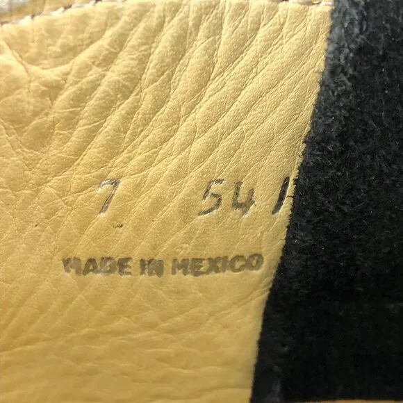 Bed Stu Women's Size 7 Angels Motors Black Suede Leather Mid Calf Moto Boots