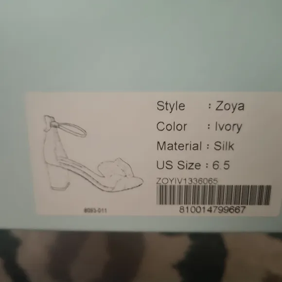 Bella Belle Zoya Ivory Shoes