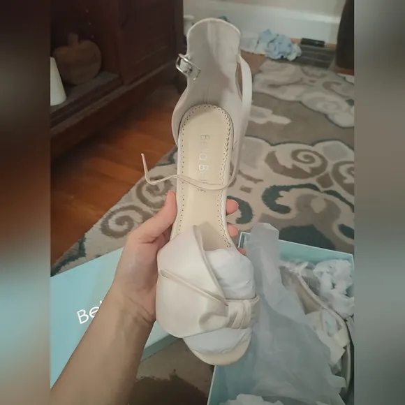 Bella Belle Zoya Ivory Shoes