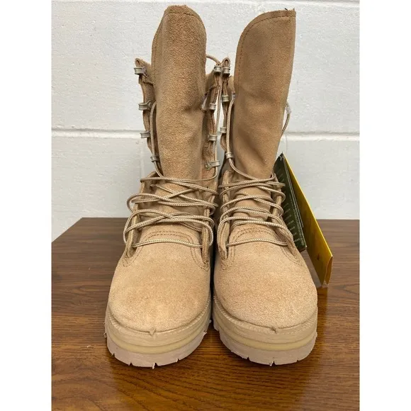 Belleville 790G Military Combat Boots Gore-Tex Waterproof Tan 03.5 XW - NEW