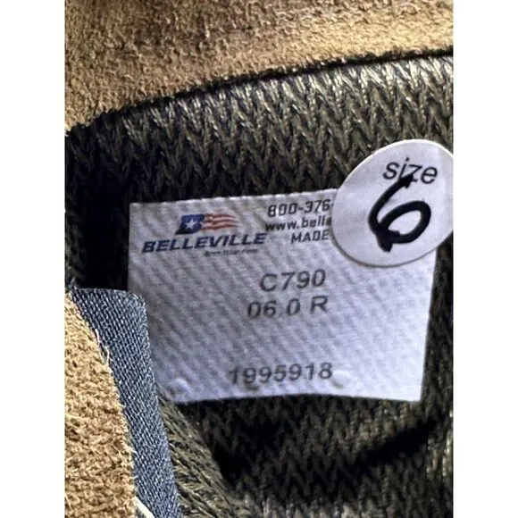 Belleville New C790 Desert Tan Military Combat Waterproof Gore-tex MENS SZ 6.0