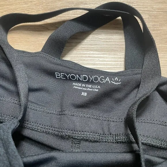 Beyond Yoga Spacedye Move It Dress XS charcoal gray black active dress shorts