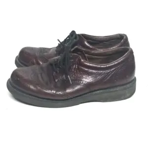 BIOWALK Body System Shoes lace-up wingtip Canada chunky soles 10E Brown leather