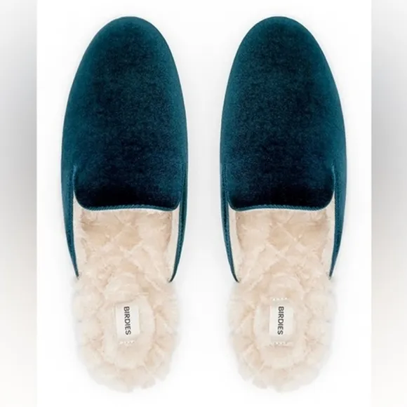 Birdies The Phoebe Slide in Emerald NIB