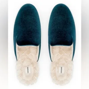 Birdies The Phoebe Slide in Emerald NIB