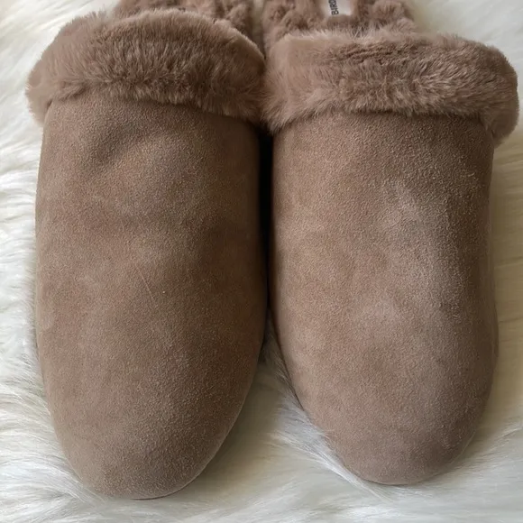 BIRDIES Women’s Songbird Faux Fur slippers