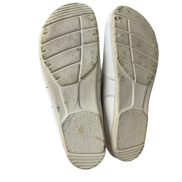 BIRKENSTOCK White Leather Lace-up Shoes Oxfords Casual Germany Size 46 (13)