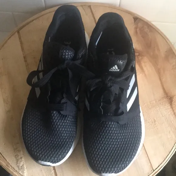 Black adidas 7 edge lux sneakers sneaker shoes bounce