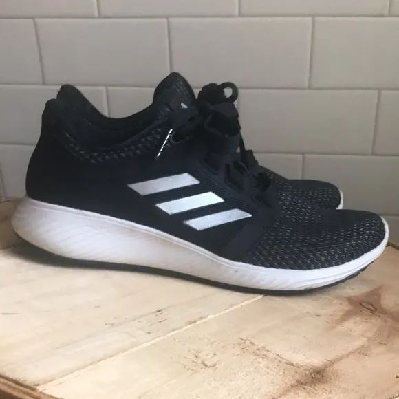 Black adidas 7 edge lux sneakers sneaker shoes bounce