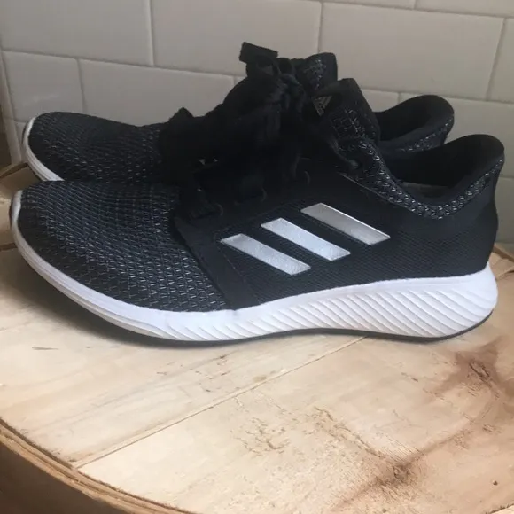 Black adidas 7 edge lux sneakers sneaker shoes bounce