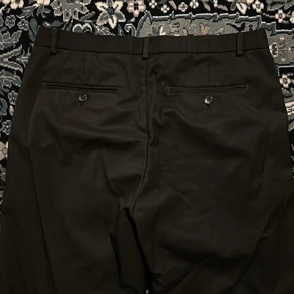 Black Calvin Klein Men’s Slim Fit Dress Pants