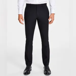 Black Calvin Klein Men’s Slim Fit Dress Pants