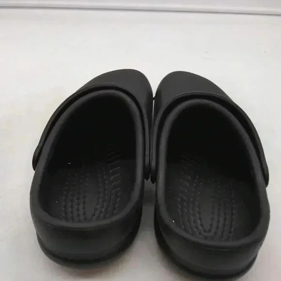 Black Crocs Bistro Slip Resistant Work Shoes W8 M6