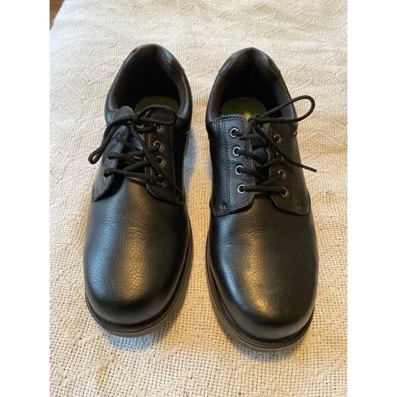 Black slip resistant shoes size 13W Dr Scholls