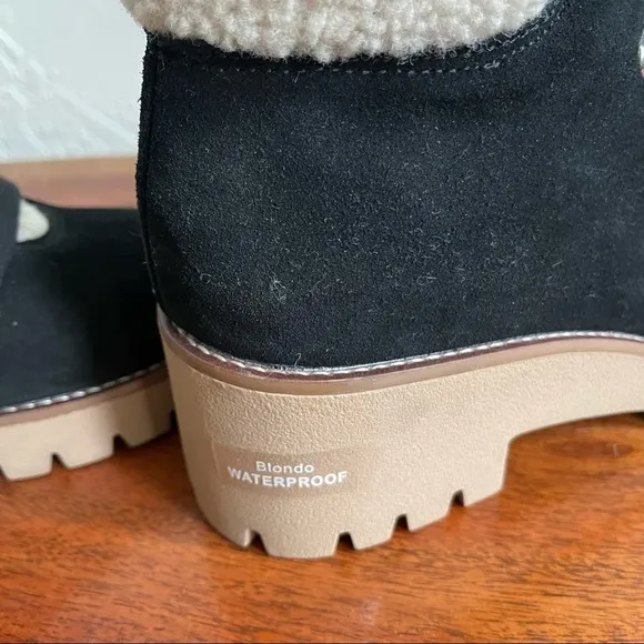 Blondo Devin Black Waterproof Snow Angle Boots/ Bootie New with Tag!