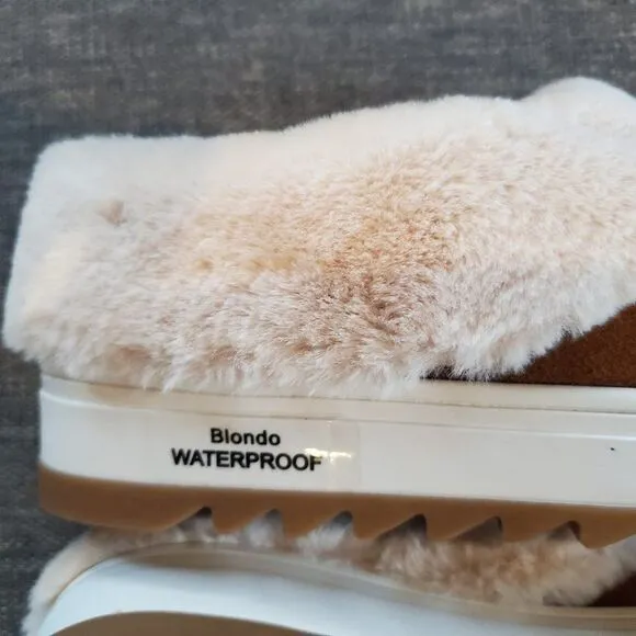 Blondo Women's Suri Waterproof Slip-On Sneaker Size 7