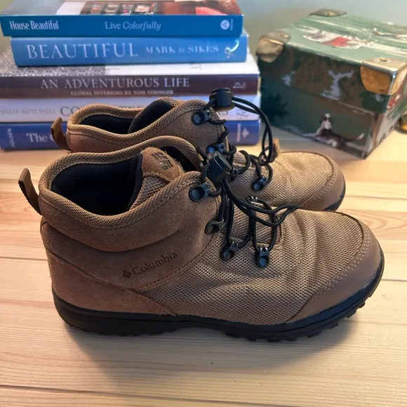 ✨BNWOT - Columbia Waterproof Big Kids’ Fairbanks Mid Boots - size 5✨