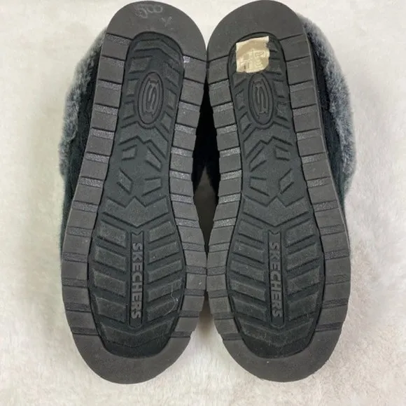 BOBS From‎ Skechers Keepsakes Ice Angel Mules Slippers, size 9.5 LIKE NEW