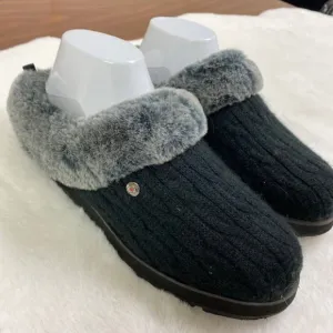 BOBS From‎ Skechers Keepsakes Ice Angel Mules Slippers, size 9.5 LIKE NEW