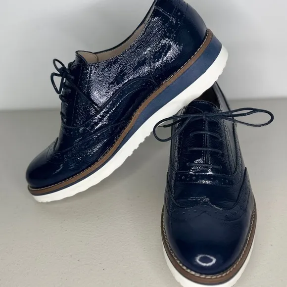 Boden Brogues Patent Leather Shoes