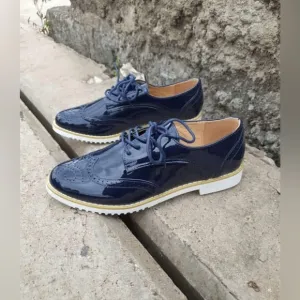 Boden Brogues Patent Leather Shoes