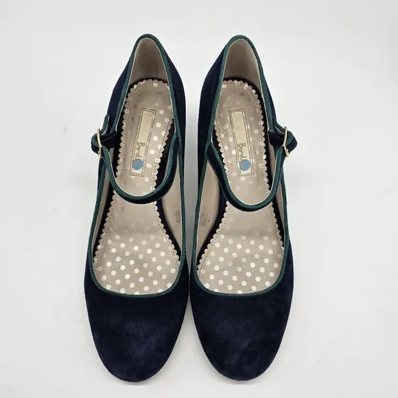 Boden Mary Jane Chunky Heel Shoes 38.5