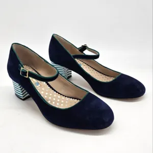 Boden Mary Jane Chunky Heel Shoes 38.5