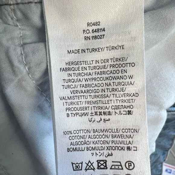 Boden Mid Rise Taper Jean size 30 light wash