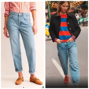 Boden Mid Rise Taper Jean size 30 light wash