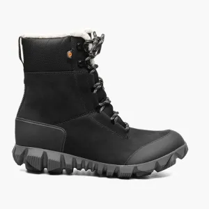 Bogs Arcata Urban Leather Tall Winter Boots Waterproof Insulated Black Womens‎ 8