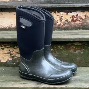 BOGS Classic High Handles Women’s Size 11 Black Waterproof Boots