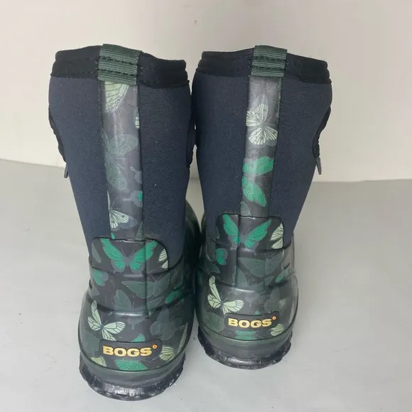 Bogs Classic Mid Rise Neo Tech Butterfly Boots size 7