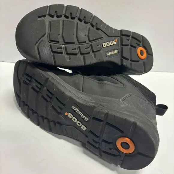 Bogs Men’s Shale Mid Composite Toe Work Boots Black, Size 9.5 M