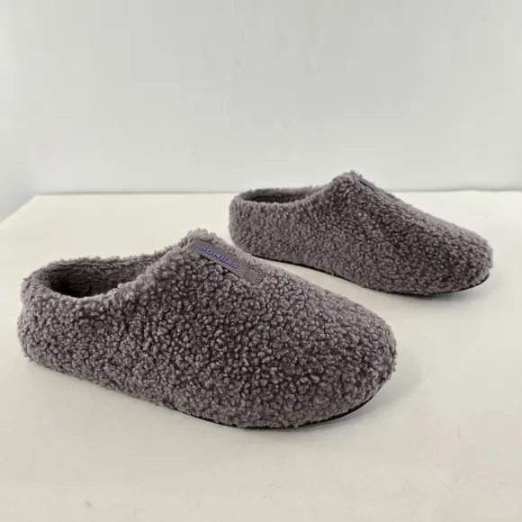 Bombas Sunday Sherpa Slippers Faux Teddy Fur Memory Foam Cozycore Cozy Size 9