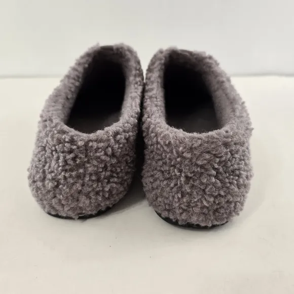 Bombas Sunday Sherpa Slippers Faux Teddy Fur Memory Foam Cozycore Cozy Size 9
