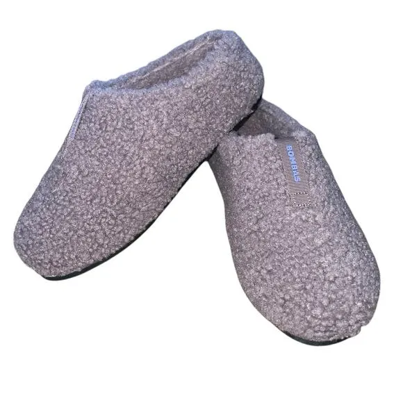 Bombas Women's Supportive Sunday Slippers Dusty Purple Size 5