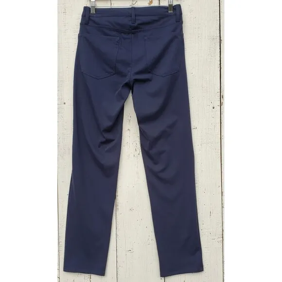 Bonobos Men's Navy Blue Slim Fit Casual Performance Golf Pants Sz 28 / 32 NEW