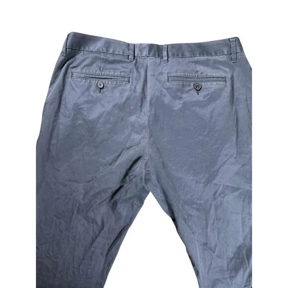 Bonobos Stretch Weekday Warrior Pants 34x32 Slim Fit True Blue