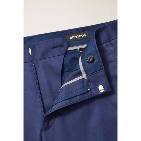 Bonobos Stretch Weekday Warrior Pants 34x32 Slim Fit True Blue