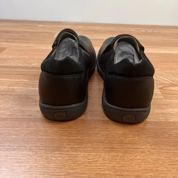 Born Black Leather Slip-on Loafer Driving Shoe Men's Size 9