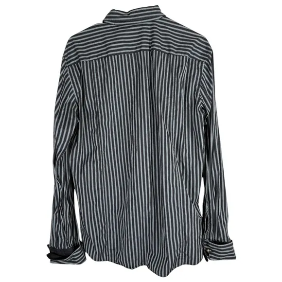 Boss Hugo Boss Slim Fit Men’s XL Long Sleeve Striped Shirt Casual Dress Shirt