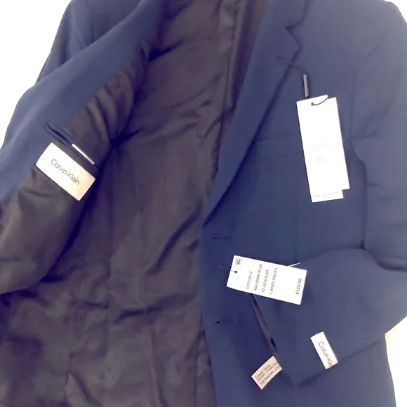 Boys, Calvin Klein Navy blue jacket, size 12 regular