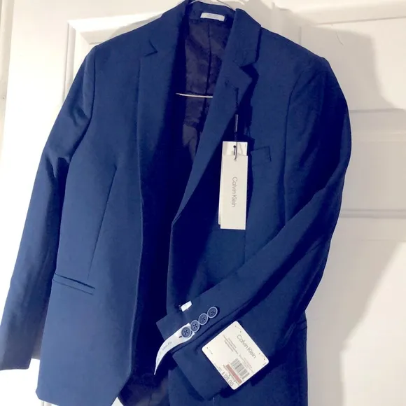 Boys, Calvin Klein Navy blue jacket, size 12 regular