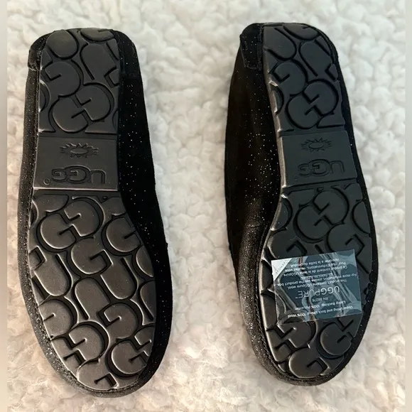 Brand New UGG Ansley Black Slippers - Size 5